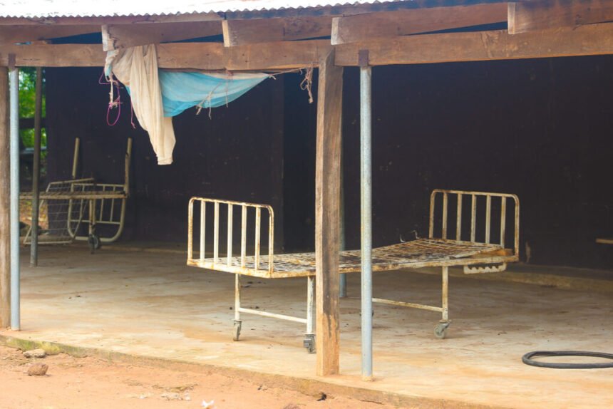 The clinic with no washroom, and a broken delivery bed: Lonto Health Centre seeks help