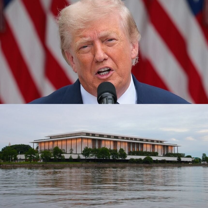 Trump asked why adding his name to Kennedy Center is important